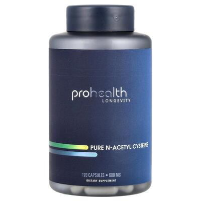 ProHealth Longevity,全 N-乙酰半胱氨酸，600 毫克，120 粒胶囊