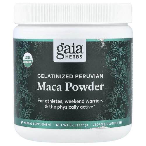 Gaia Herbs,糊化秘鲁玛卡粉，8 盎司（227 克）