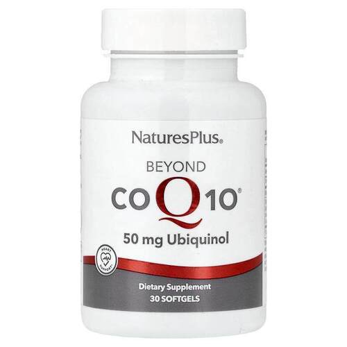 NaturesPlus,超越辅酶 Q10，50 毫克，30 粒软胶囊