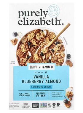 Purely Elizabeth,Superfood 麦片，香草蓝莓巴旦木，11 盎司（31