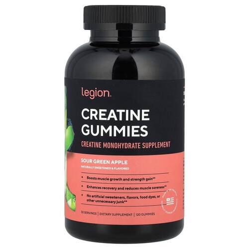 Legion Athletics,肌酸软糖，酸青苹果