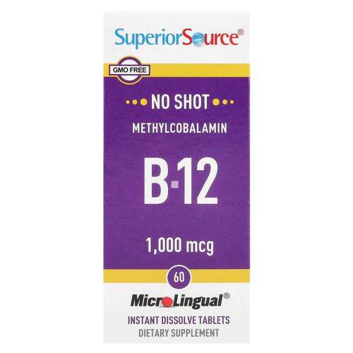 Superior Source,甲钴胺 B-12，1000 微克，60 片