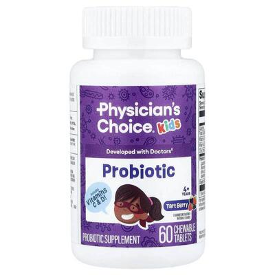 Physician's Choice儿童益生菌宝贝每日生活温和常相伴含维C和 D