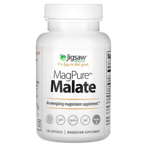 Jigsaw Health,MagPure Malate，120 粒胶囊（每粒胶囊 100 毫克