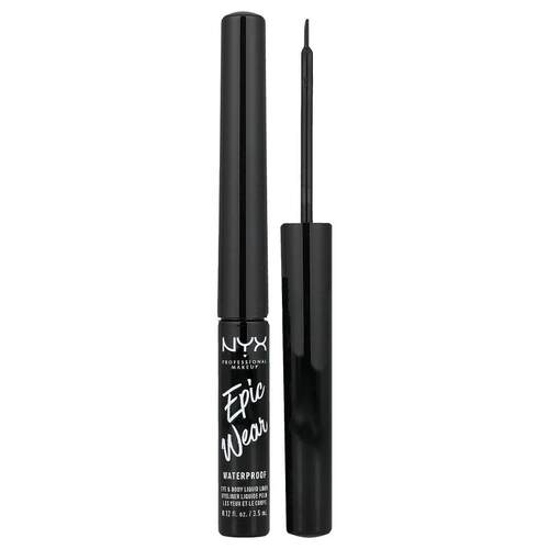 NYX Professional Makeup,Epic Wear，防水眼部和身体眼线液笔，0