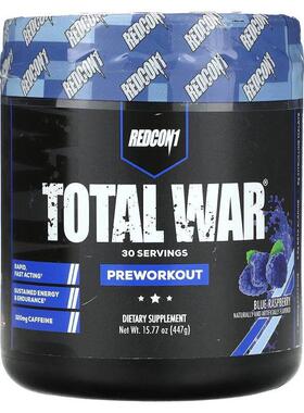 Redcon1,Total War锻炼前配方蓝树莓味