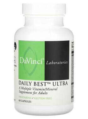 DaVinci Laboratories,每日特佳，60 粒胶囊