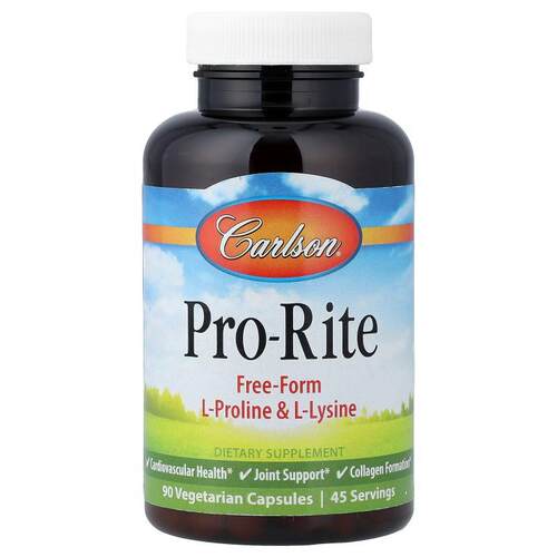Carlson,Pro-Rite, 90 粒素食胶囊
