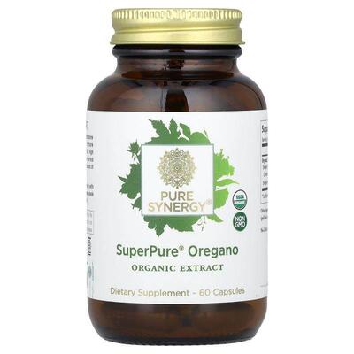 Pure Synergy,SuperPure® 牛至，450 毫克，60 粒胶囊