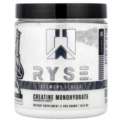 RYSE,Element Series，一水肌酸，10.6 盎司（300 克）