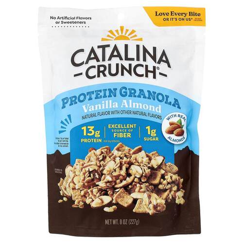 Catalina Crunch,蛋白质格兰诺拉麦片，香草巴旦木味，8 盎司（22