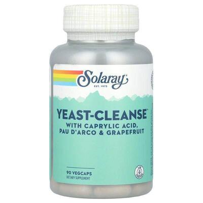 Solaray,Yeast-Cleanse™，90 粒素食胶囊