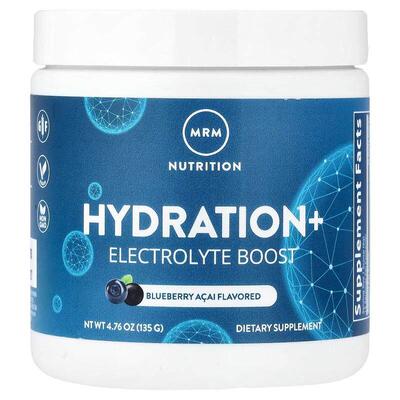 MRM Nutrition,Hydration+Electrolyte Boos蓝莓巴西