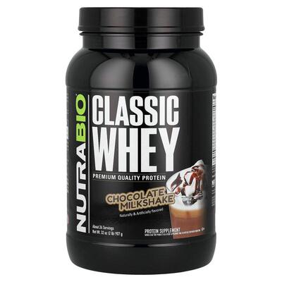 Nutrabio Labs,经典乳清蛋白，巧克力奶昔，2 磅（907 克）