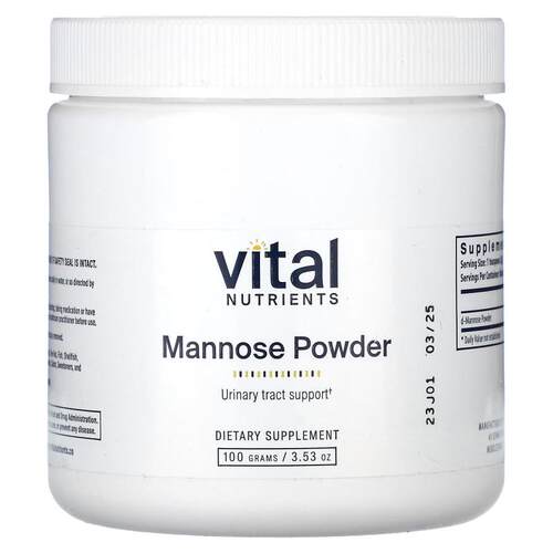 Vital Nutrients,甘露糖粉，3.53 盎司（100 克）