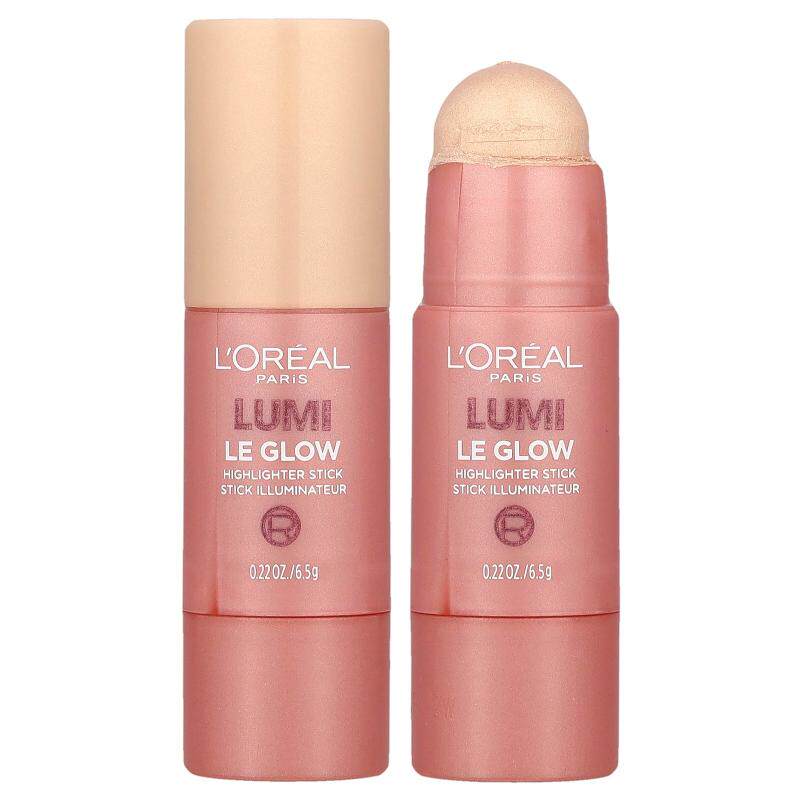欧莱雅,Lumi,水润高光棒,630 Glowy Creme Chic,0.22 盎司(6.