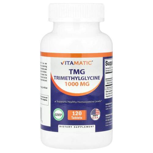 Vitamatic,TMG，1000 毫克，120 片