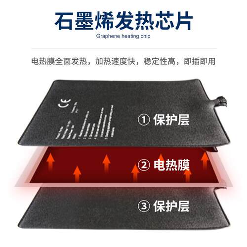 跨境石墨烯爬宠加热垫乌龟爬虫箱控温发热片冬季宠物恒温加温垫