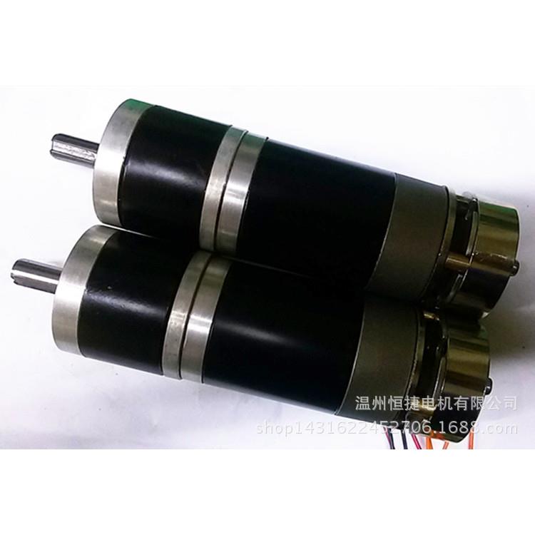 HJX57RO大功率效率高永磁直流有刷行星减速电机带刹车汝铁硼磁钢