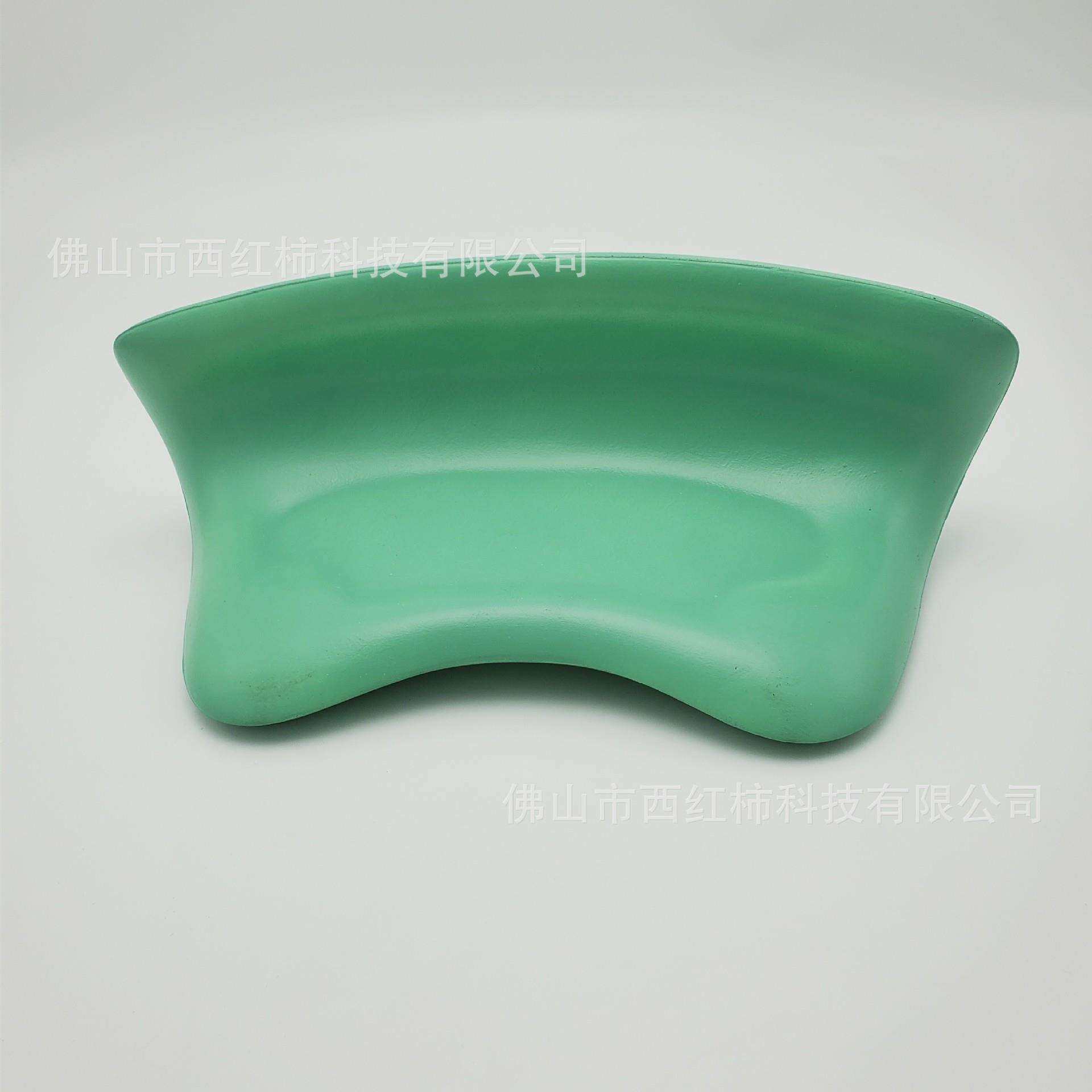 工厂现货PU皮纹防水易洁浴缸枕头枕SPA浴桶通用高弹舒适颈枕头靠