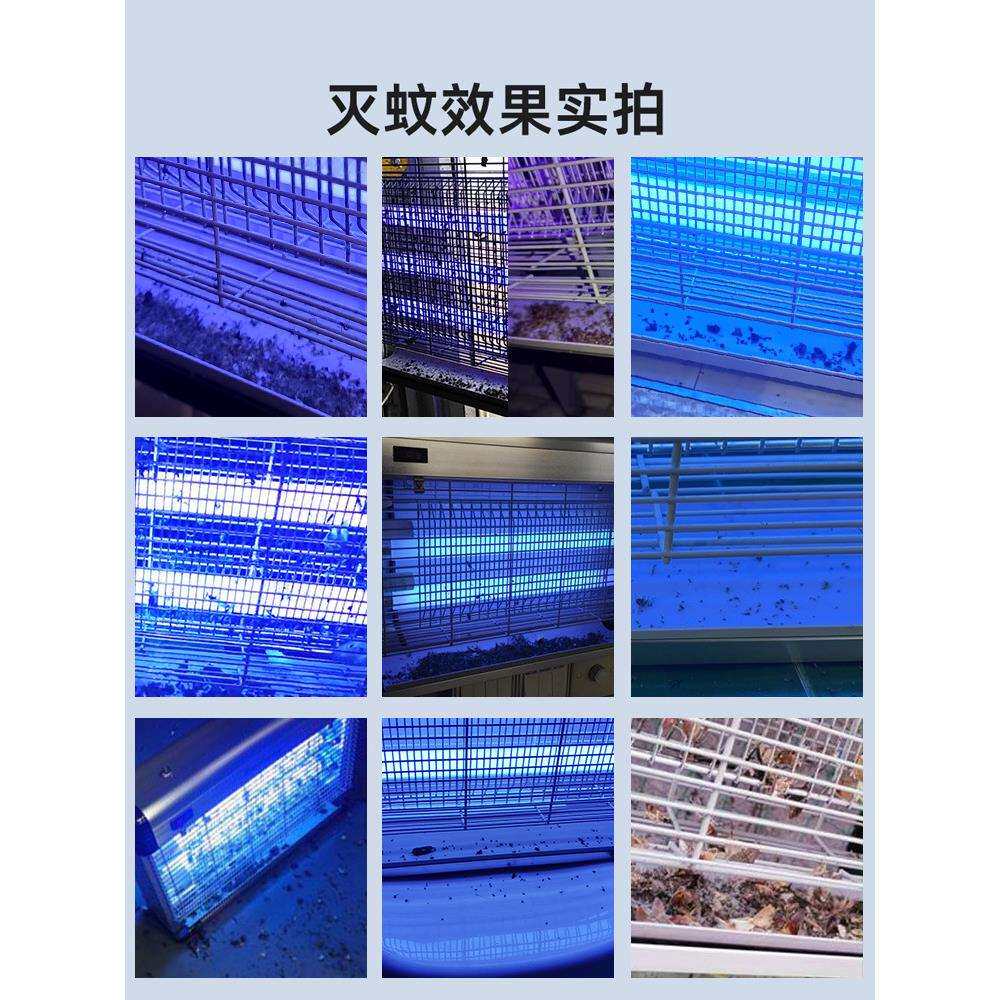 灯下科技灭蝇灯商铺用挂墙餐厅饭店商用灭苍蝇机壁挂式灭蚊灯神器