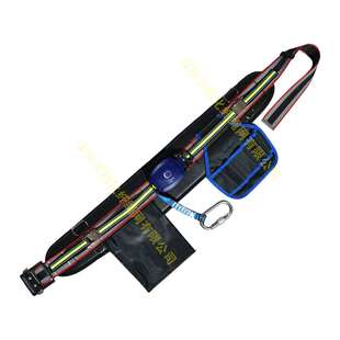 鑫顺安煤矿反光腰带井下速差式安全带可拆挂呼吸器矿灯设备