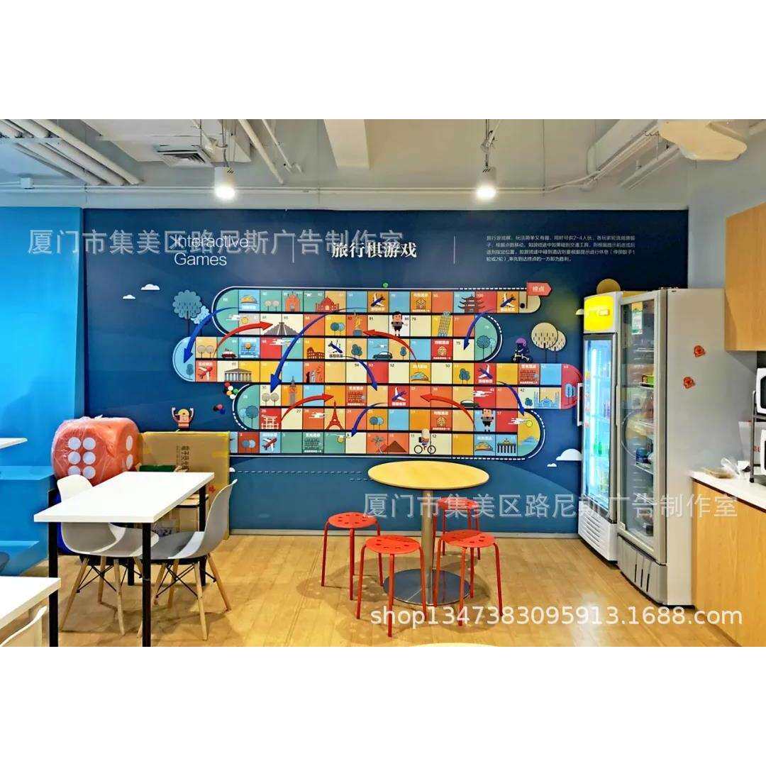 用PVC亚克力做成的企业文化墙客户看了都羡慕