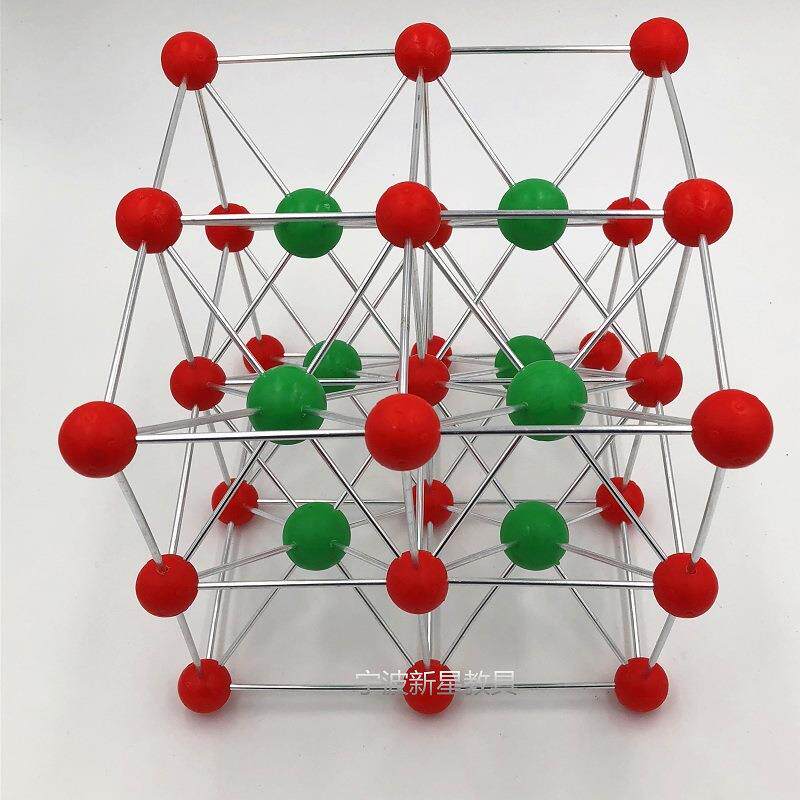 氯化铯晶体结构模型 CsCl 八个立方体 型号：32010-5