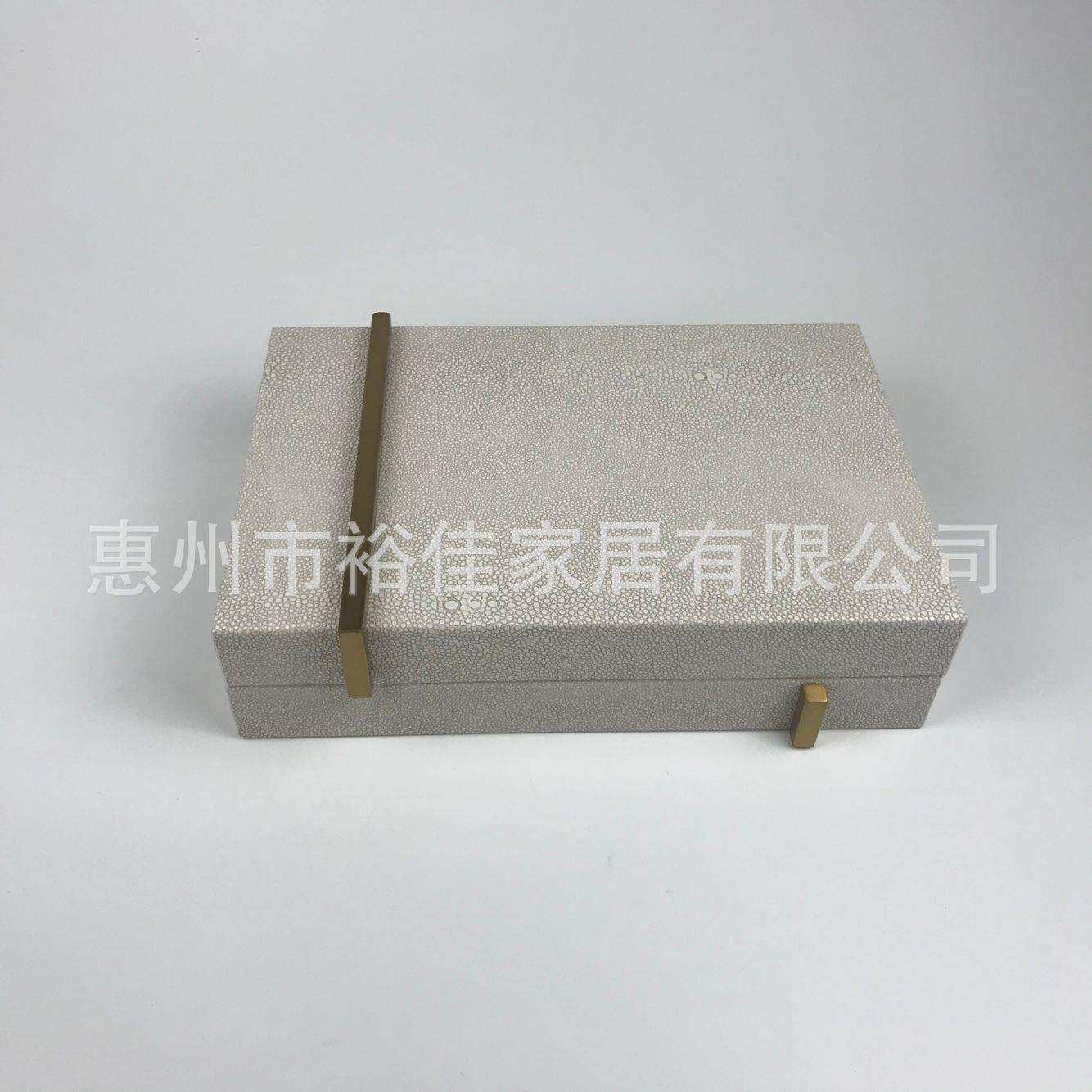 厂家创意饰品收纳盒 梳妆台首饰收纳盒 样板房卧室软装摆件
