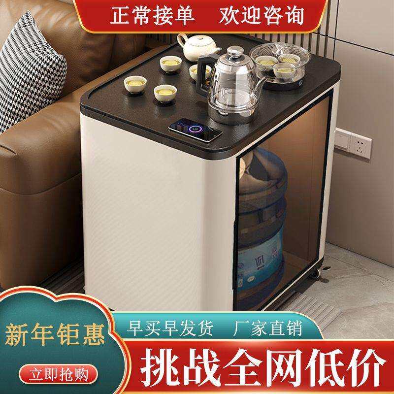 移动茶桌轻奢家用茶车现代简约边几客厅茶水柜沙发边柜阳台小茶几