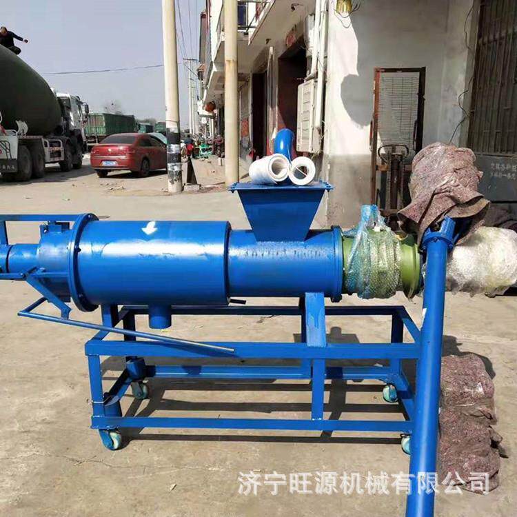 斜筛猪粪干湿分离机 固液分离机 小型粪便脱水分离机
