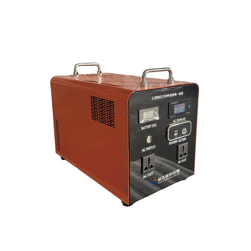 户外电源2500W 110v 大容量功率储能便携移动备用应急电站