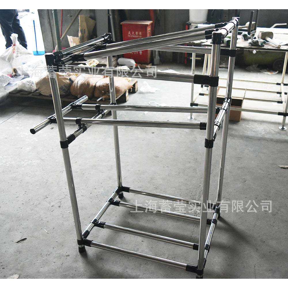 高淳/溧水/溧阳/宿迁第二代不锈钢精益管线棒工具架推车货架
