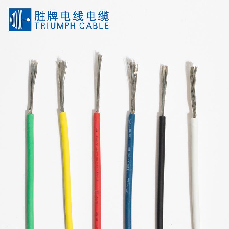 耐高温GXL-20AWG汽车交联聚烯烃绝缘无卤线镀锡铜干绝缘线