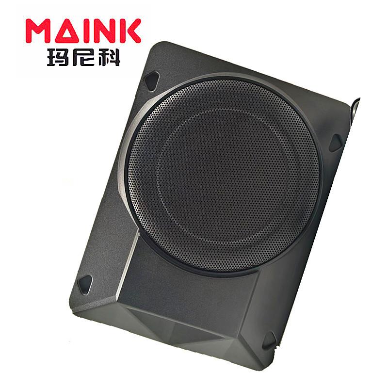 厂家供应汽车音响低音炮10寸有源铝合金小钢炮低频强劲劲爆车载