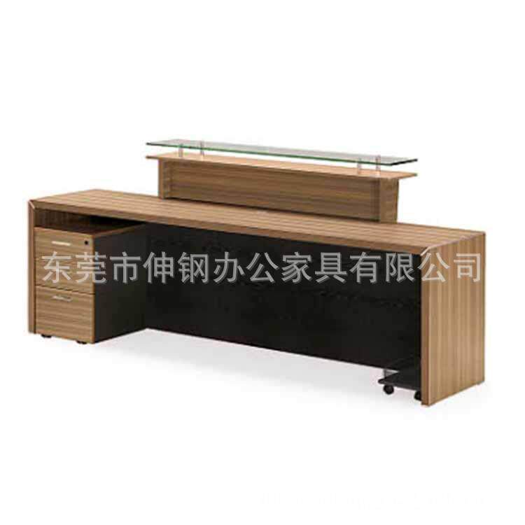 时尚前台接待桌 迎宾服务桌台厂家直销 东莞深圳办公家具
