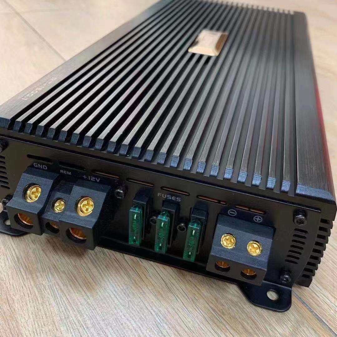德国依耳Earclear车载大功率发烧级1路推低音炮功放