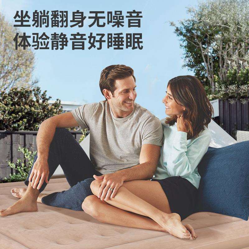 现货充气床垫家用加厚双人单人租房宿舍充气垫户外野营自动充气床