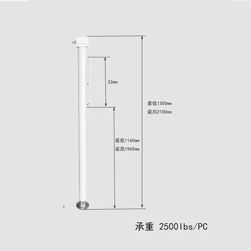 电动手动背驮陀驼式房车野营车拖车稳定支腿千斤顶