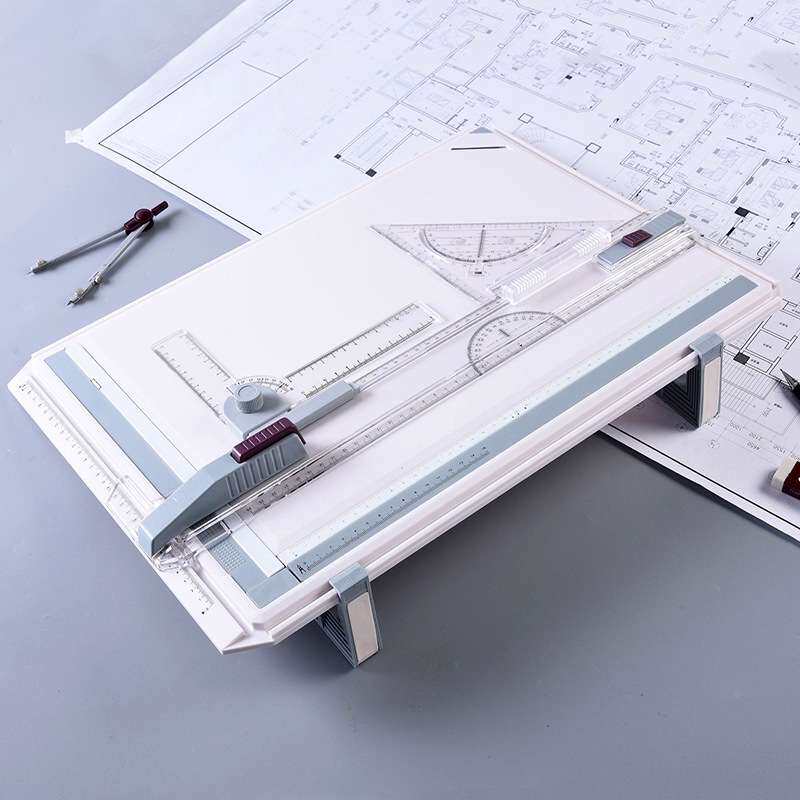A3绘图板带刻度建筑机械画图板学生土木工程专用手工绘图板