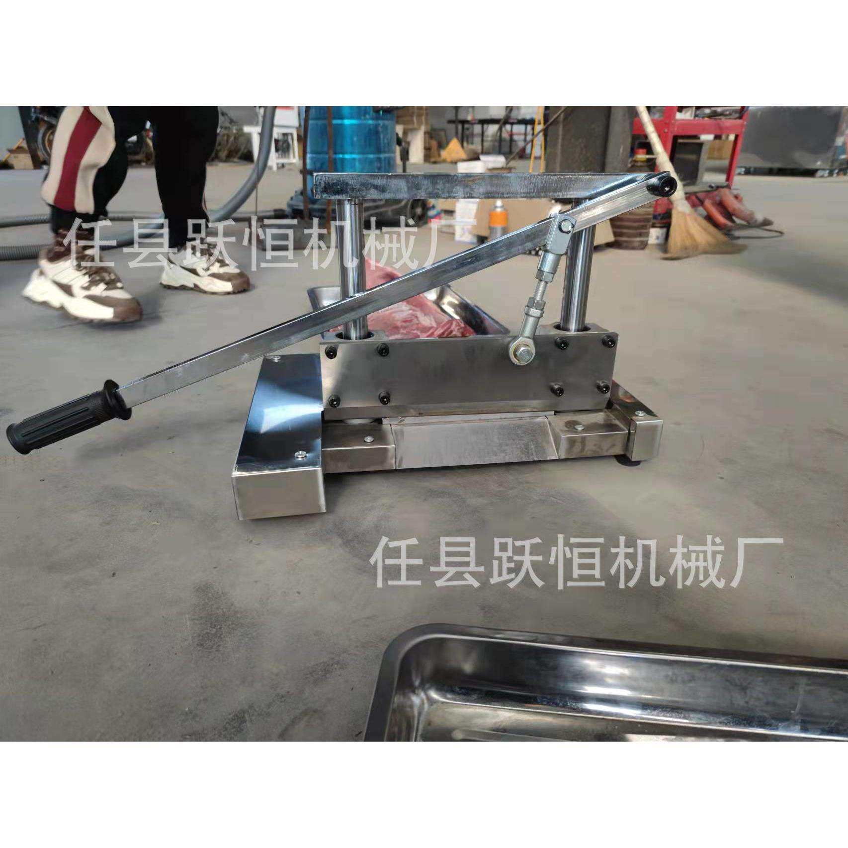 小型手动切骨机 商用猪蹄斩骨机 牛羊鸡骨砍骨 剁骨鸡小神器