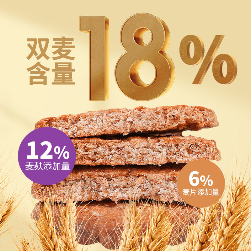 edo Pack纤麦饼干蓝莓提子600g网红零食年货送礼走亲戚礼盒装整箱
