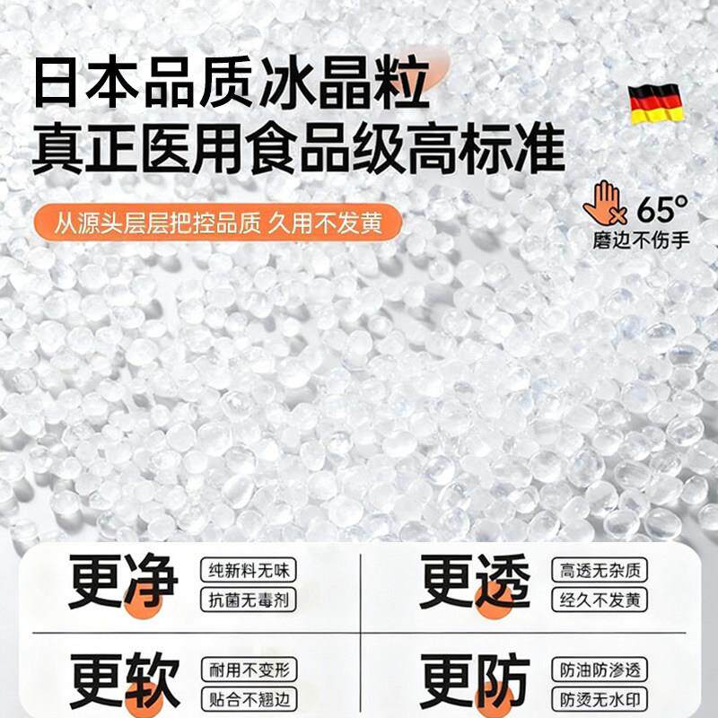 圆形餐桌垫明水pvc防水防烫洗软玻452543免璃圆透桌桌布晶板茶几