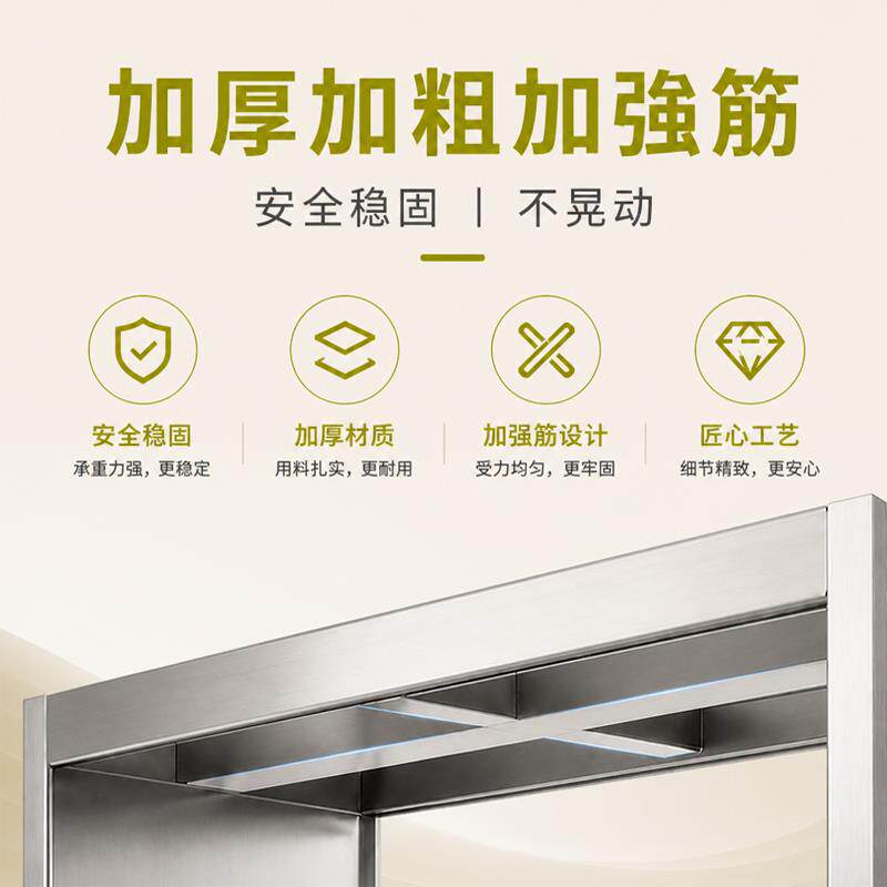 不钢厨挂房壁挂吊架墙上微波炉架悬式收HGC纳储物柜置墙锈壁下挂