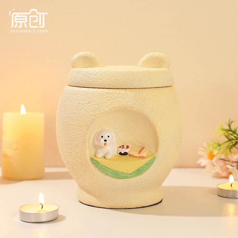 宠物世灰盒狗狗猫咪纪念罐宠物离火R3F6J0化骨灰骨罐防潮密用封罐