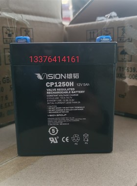 VISION威神CP1250H蓄电池12V5AH库卡工业机器人控制柜 电梯配件