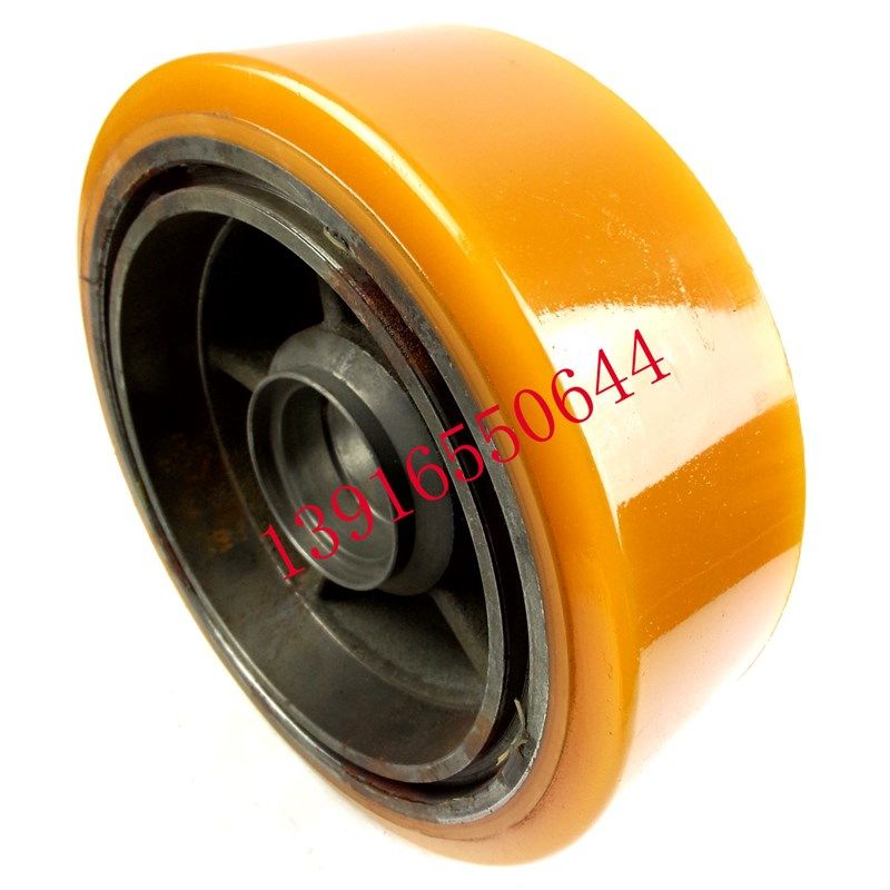 电动叉车轮子适用林德R14R16R20承载轮285X100前移式叉车轮承重轮