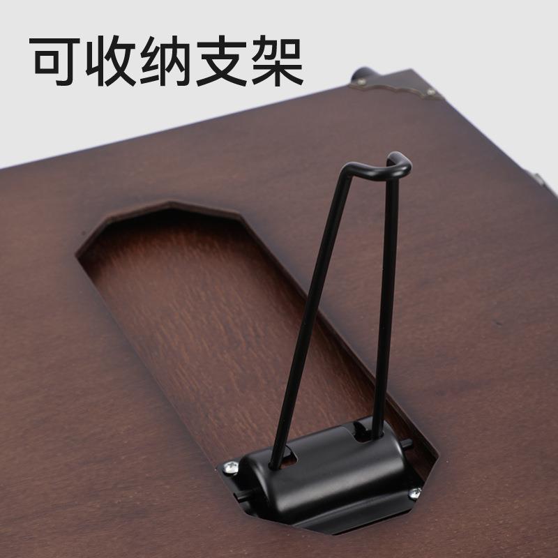 意大利油画箱铝合金多功能折叠写生油画架美术专业级写生手提画箱