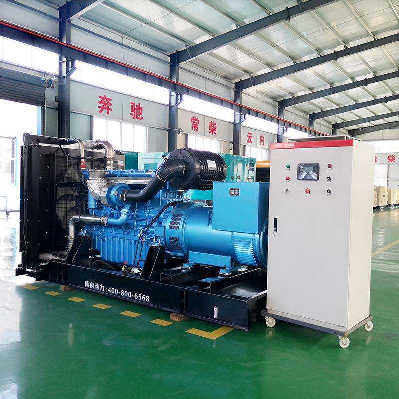 潍柴500kw柴油发电机组博杜安全自动桥梁建设应急备用发电机组