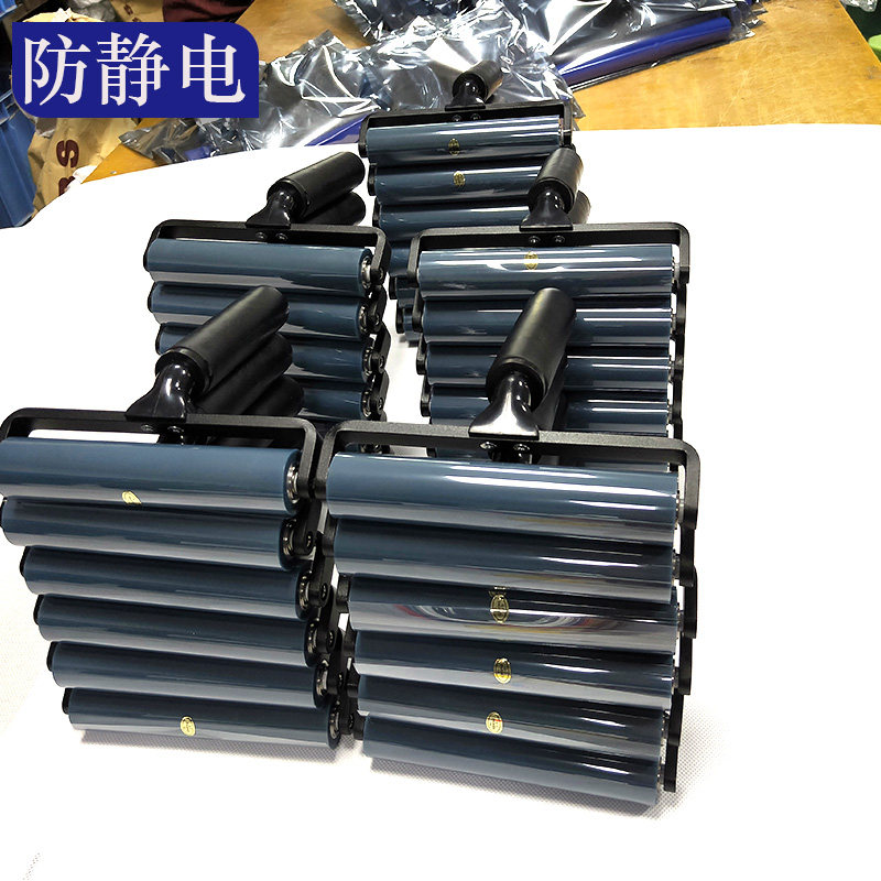 厂家可专业定做精密胶辊 贴膜辊清洁机用除尘轮耐高温耐磨压膜轮